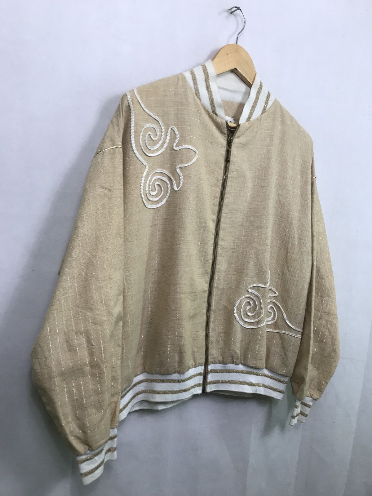 Designer 🔥💢 Sportforlio By Marcia Designer Brand Bomber Jacket Size US M / EU 48-50 / 2 - 3 Thumbnail