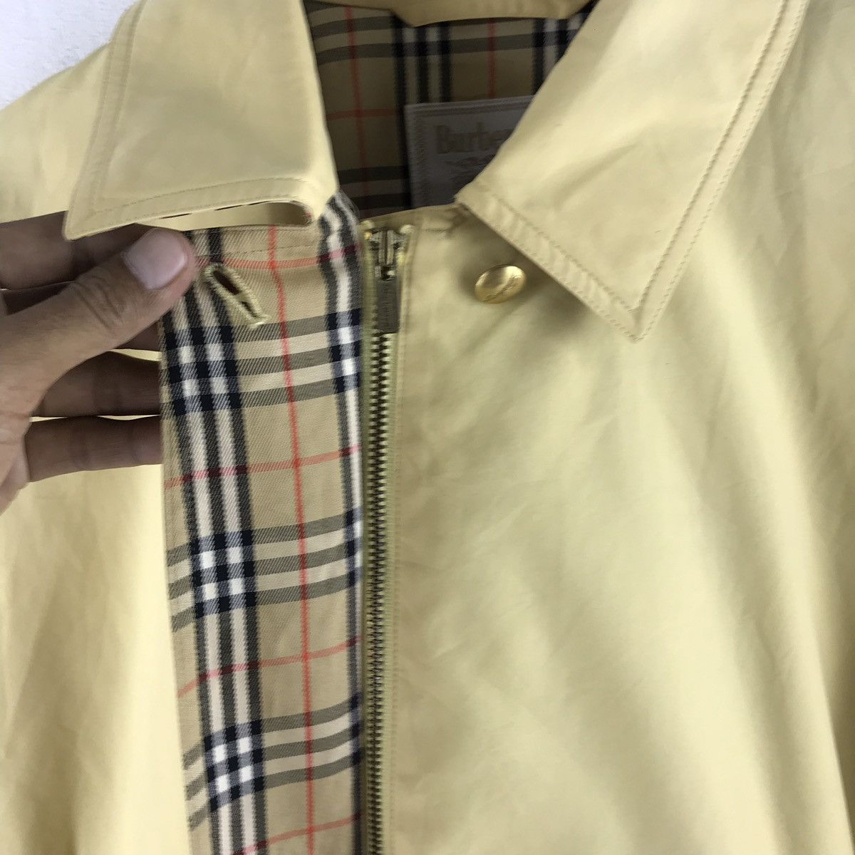 Burberry Vintage Burberry nova check lining Light Jacket Size US S / EU 44-46 / 1 - 9 Thumbnail