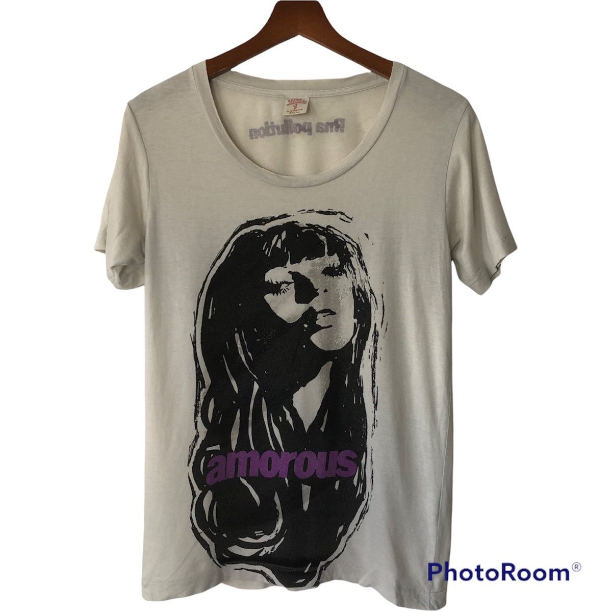 Vintage Single Stich RNA Pollution Amorous Big Print Tee