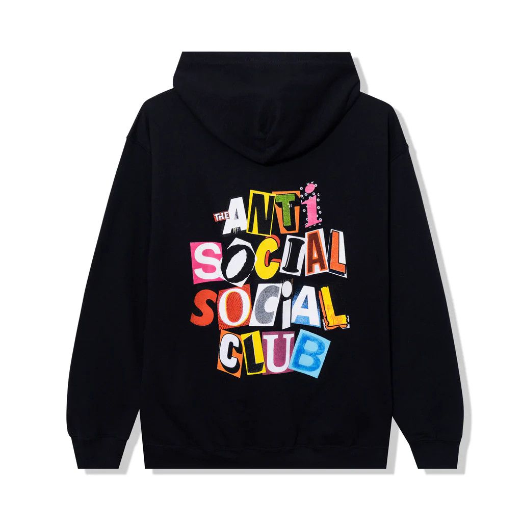 DS Anti Social Social Club Torn Pages Zip Hoodie ASSC