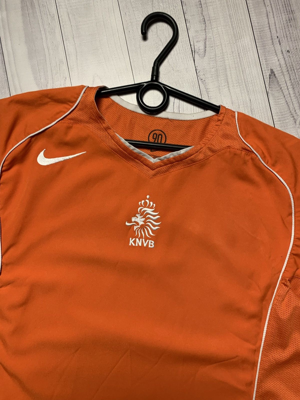 Nike × Vintage Vintage Nike Nederland soccer jersey Holland total 90 size L Size US L / EU 52-54 / 3 - 3 Thumbnail