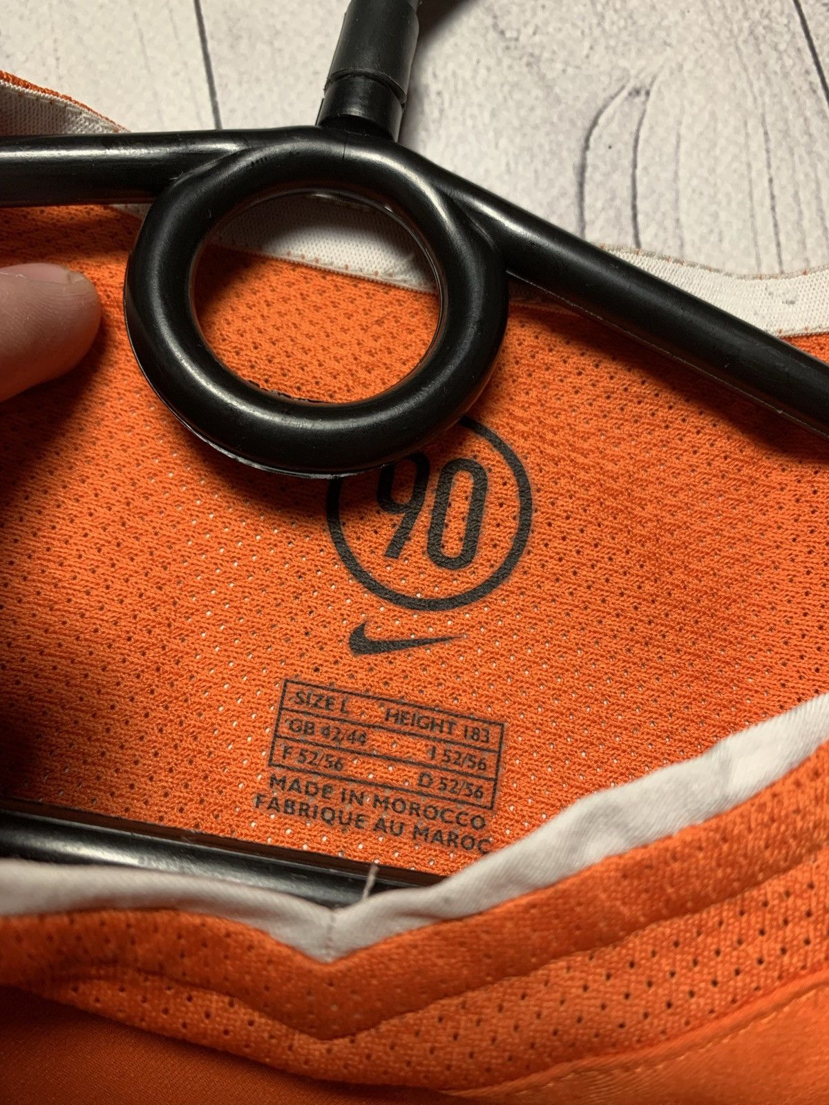 Nike × Vintage Vintage Nike Nederland soccer jersey Holland total 90 size L Size US L / EU 52-54 / 3 - 4 Thumbnail