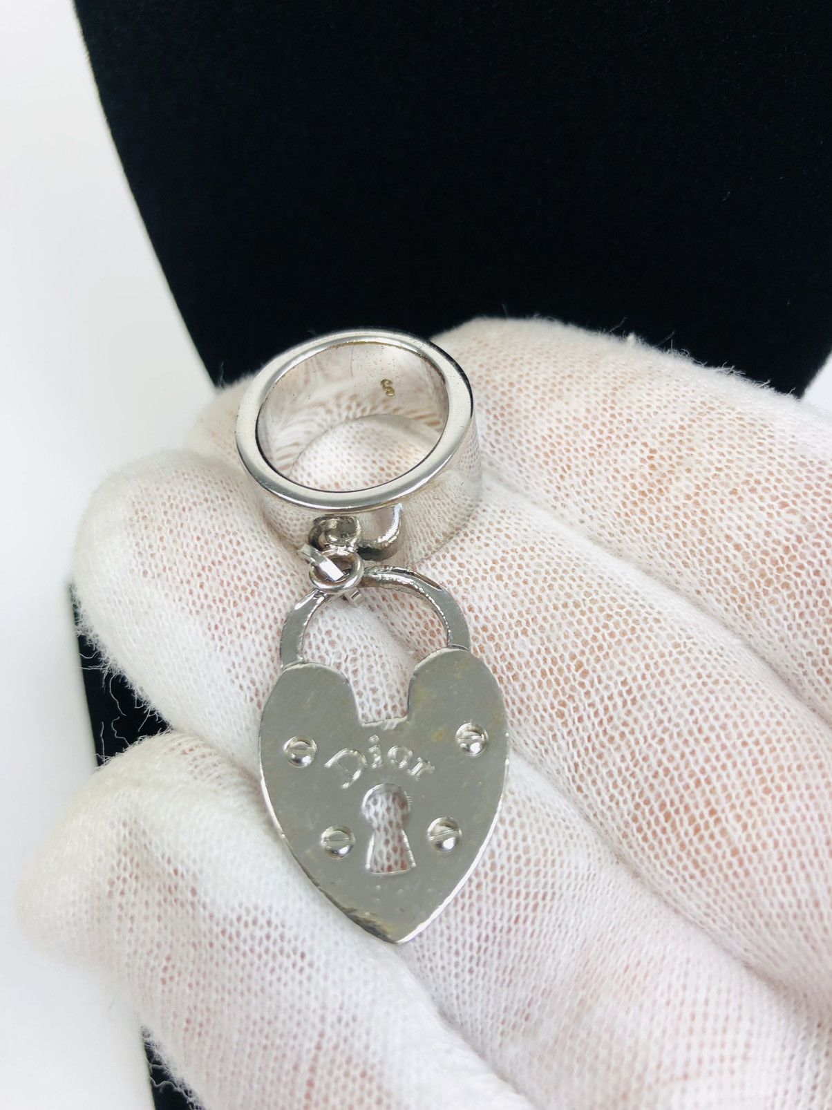 Dior Dior lock ring size 5 Size ONE SIZE - 2 Thumbnail