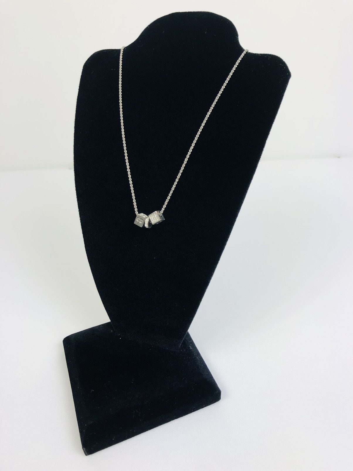 Dior dice necklace best sale