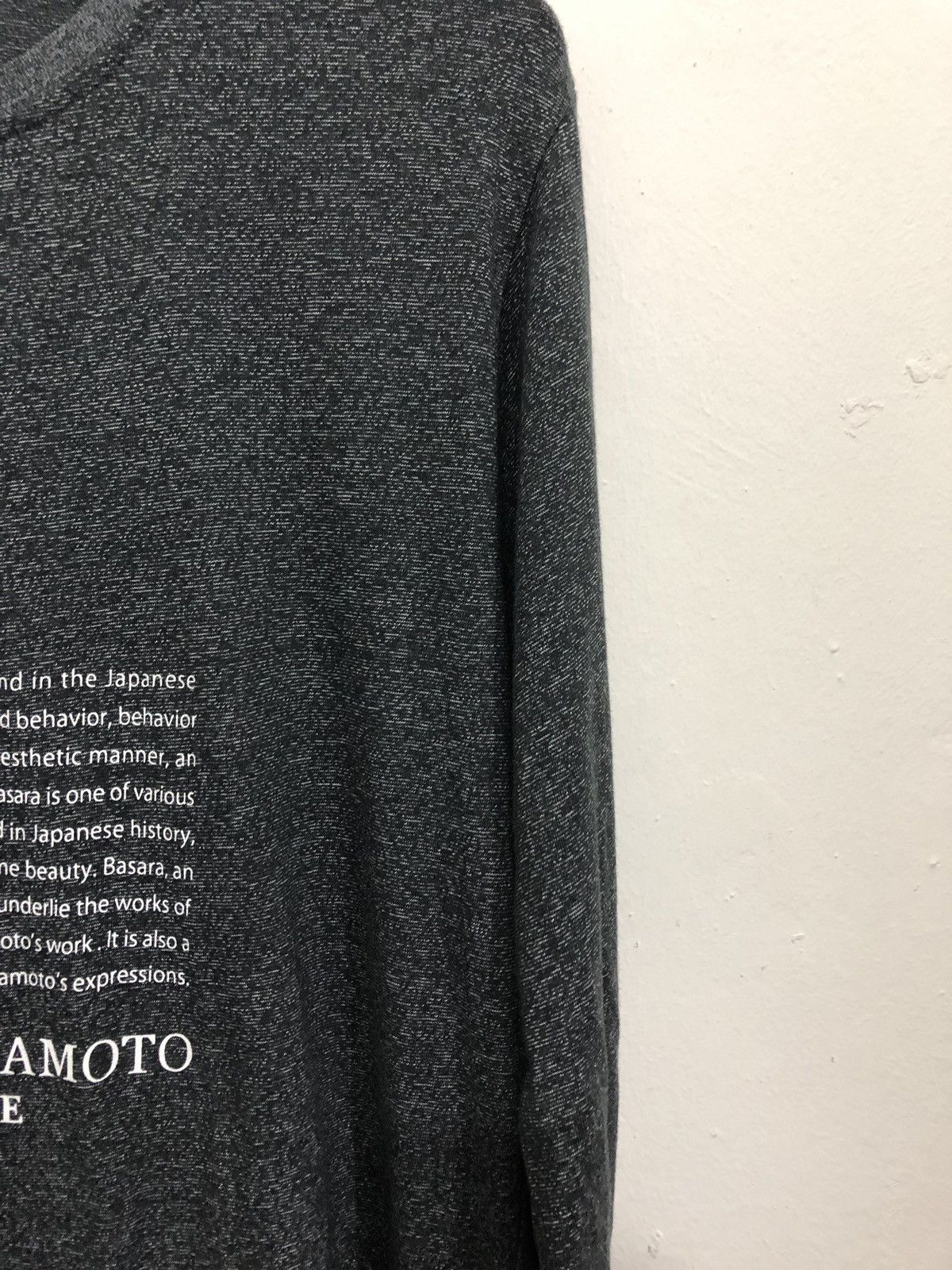 Kansai Yamamoto Kansai Yamamoto Homme Long Sleeve T-Shirt Size US L / EU 52-54 / 3 - 5 Thumbnail