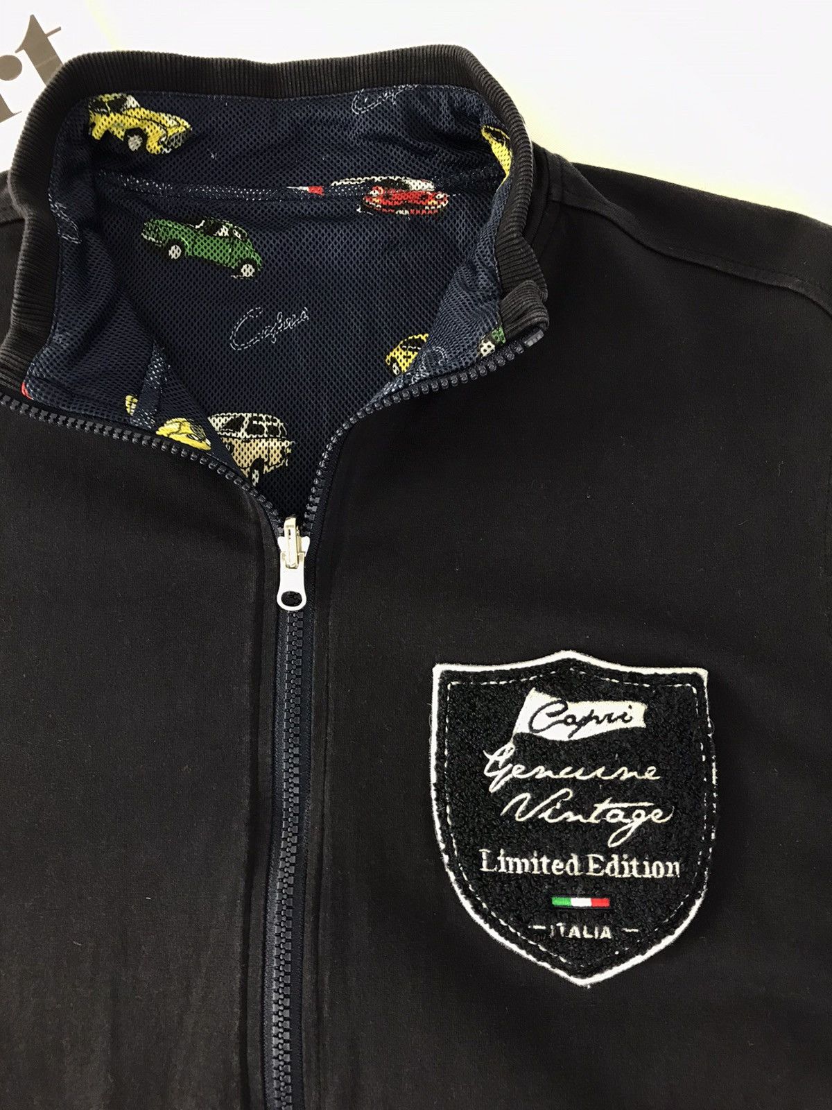Japanese Brand × Vintage Vintage Sweater Capri Campania Italia Zipper Style Size US M / EU 48-50 / 2 - 4 Thumbnail