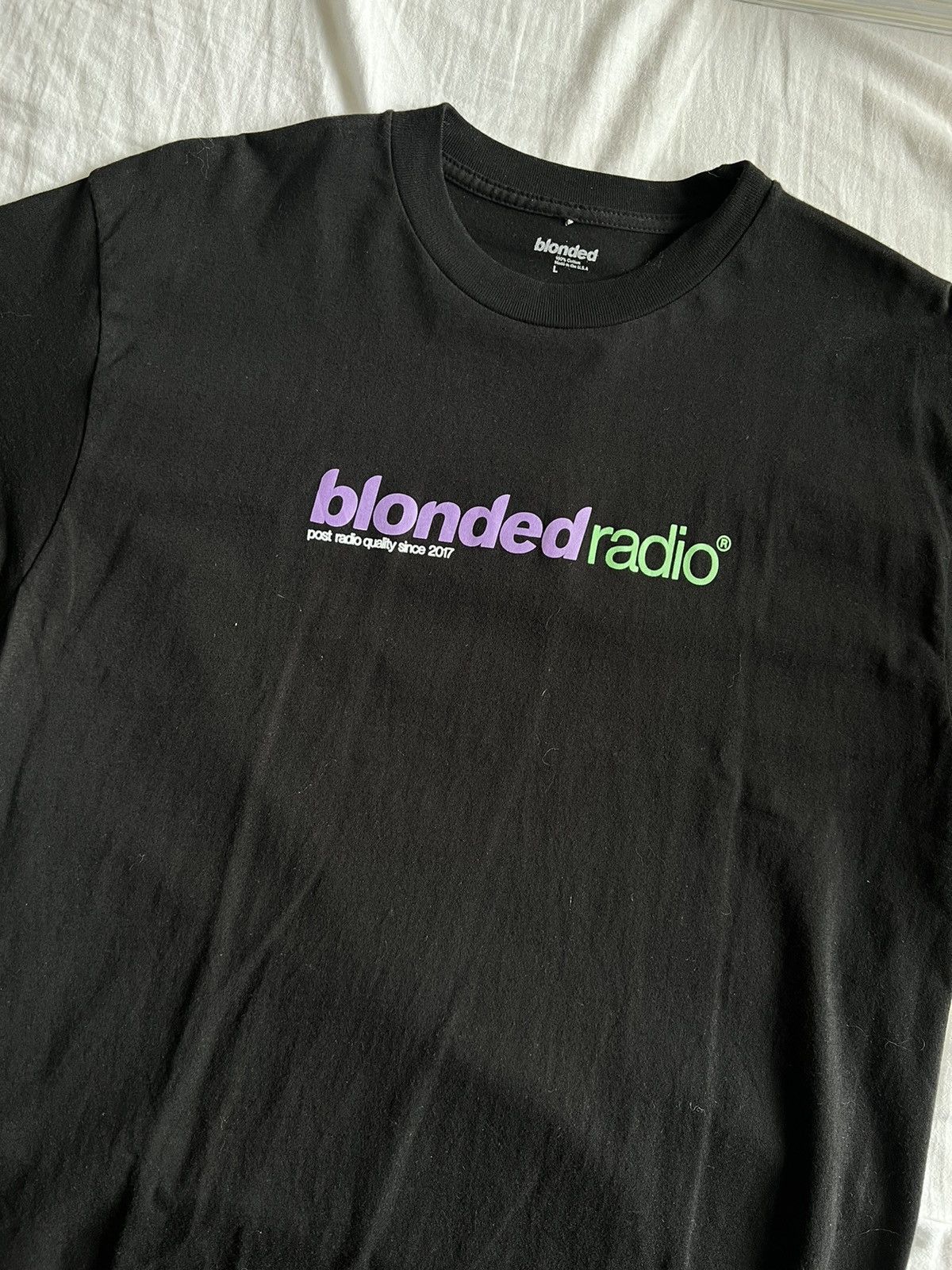 Frank ocean blonde radio store shirt