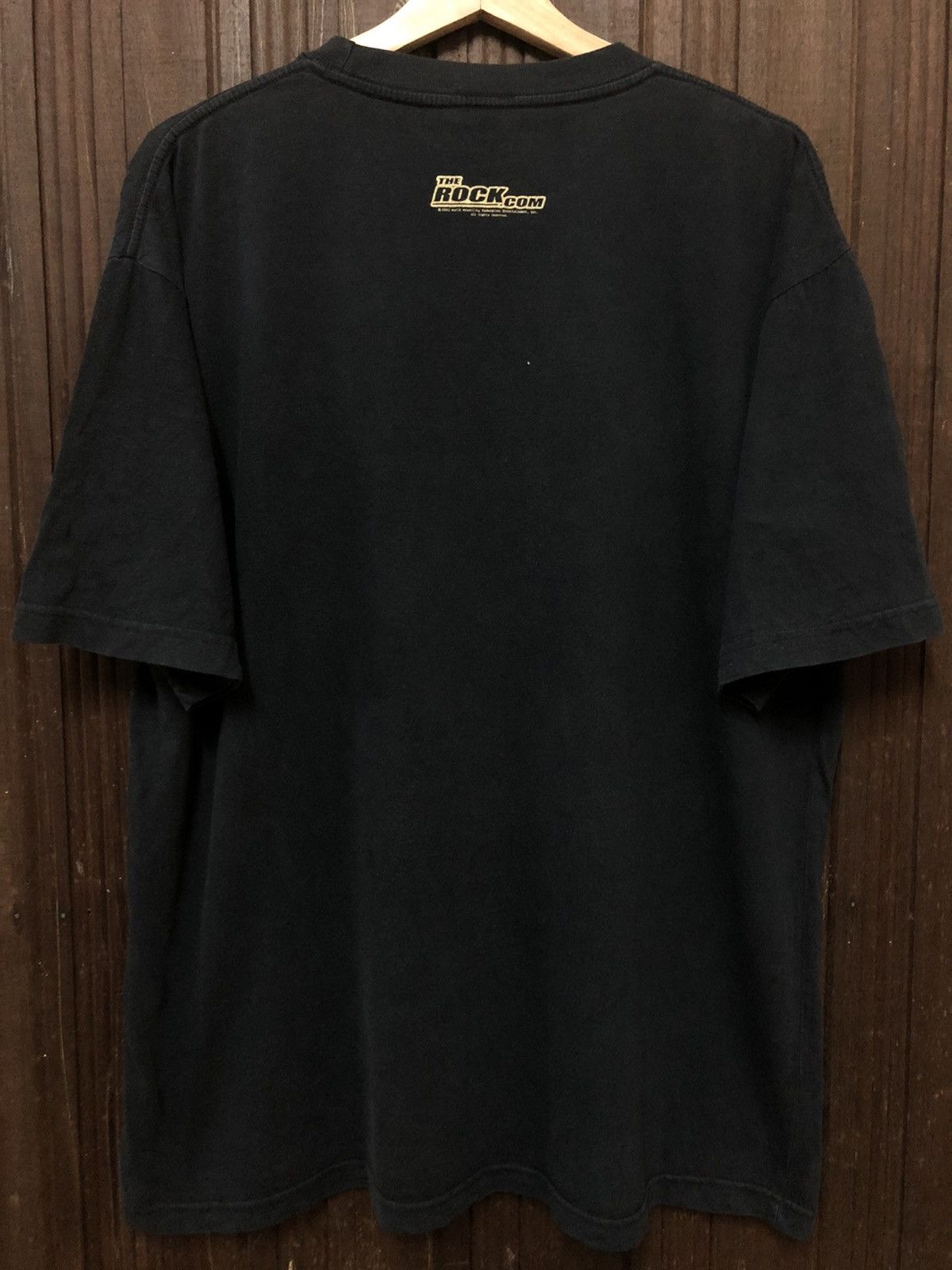 Vintage × WWE × WWF Vintage Bootleg The Rock WWF Big Bull Logo Rare Tee Shirt Size US XL / EU 56 / 4 - 5 Thumbnail