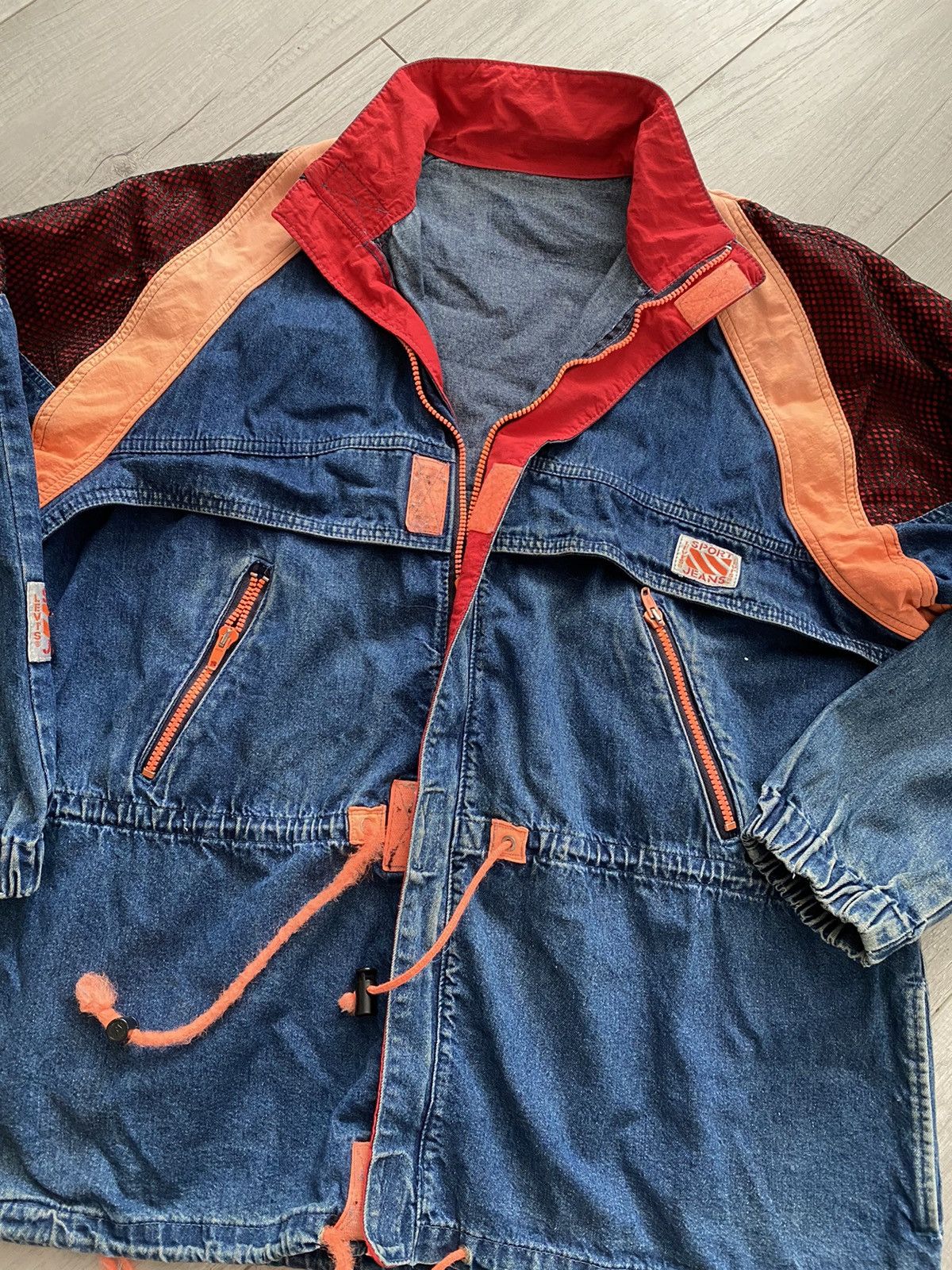 Rare Vintage 80’s 90’s Levi’s Sport Denim Chore Jacket