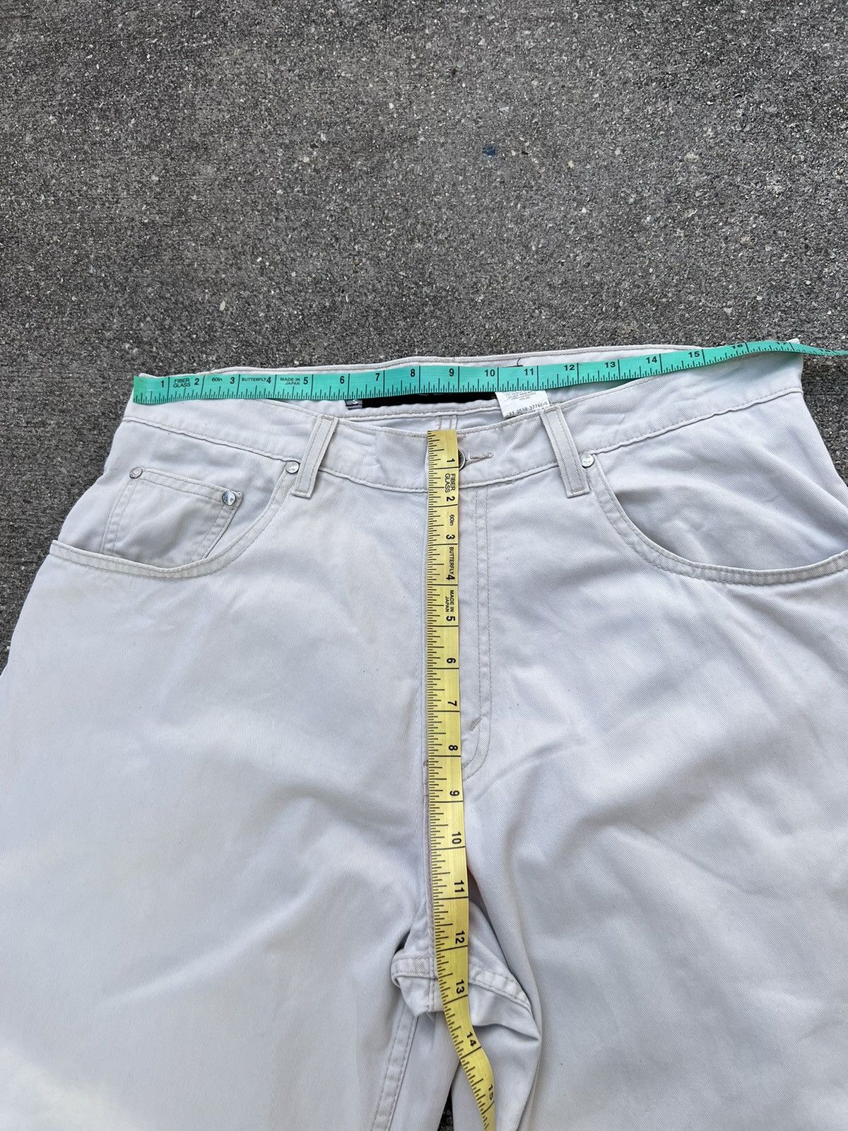 Levi's × Vintage Vintage 1998 Levi’s Silvertab White Baggy Chinos Trouser Size US 34 / EU 50 - 2 Thumbnail