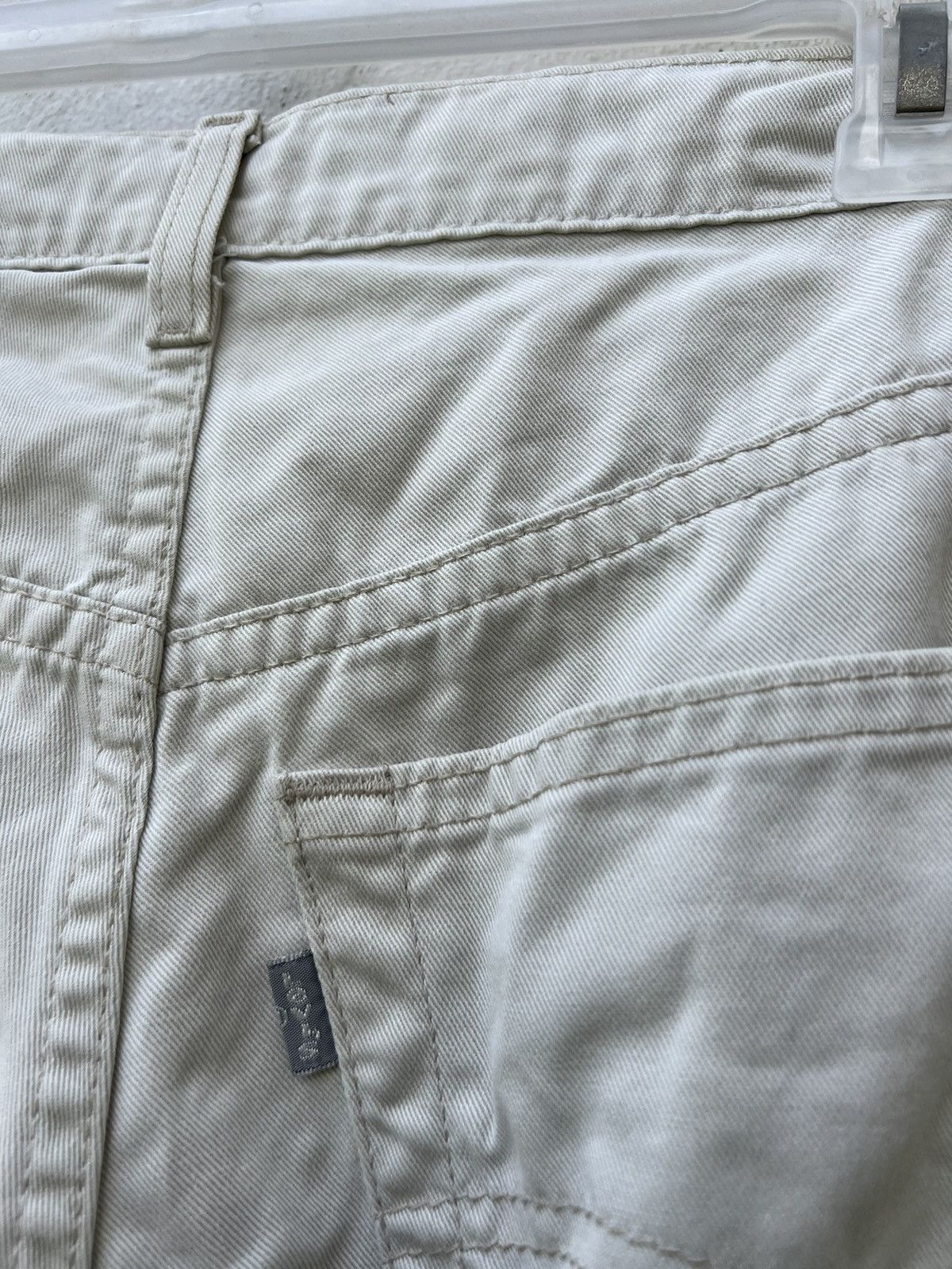 Levi's × Vintage Vintage 1998 Levi’s Silvertab White Baggy Chinos Trouser Size US 34 / EU 50 - 16 Thumbnail