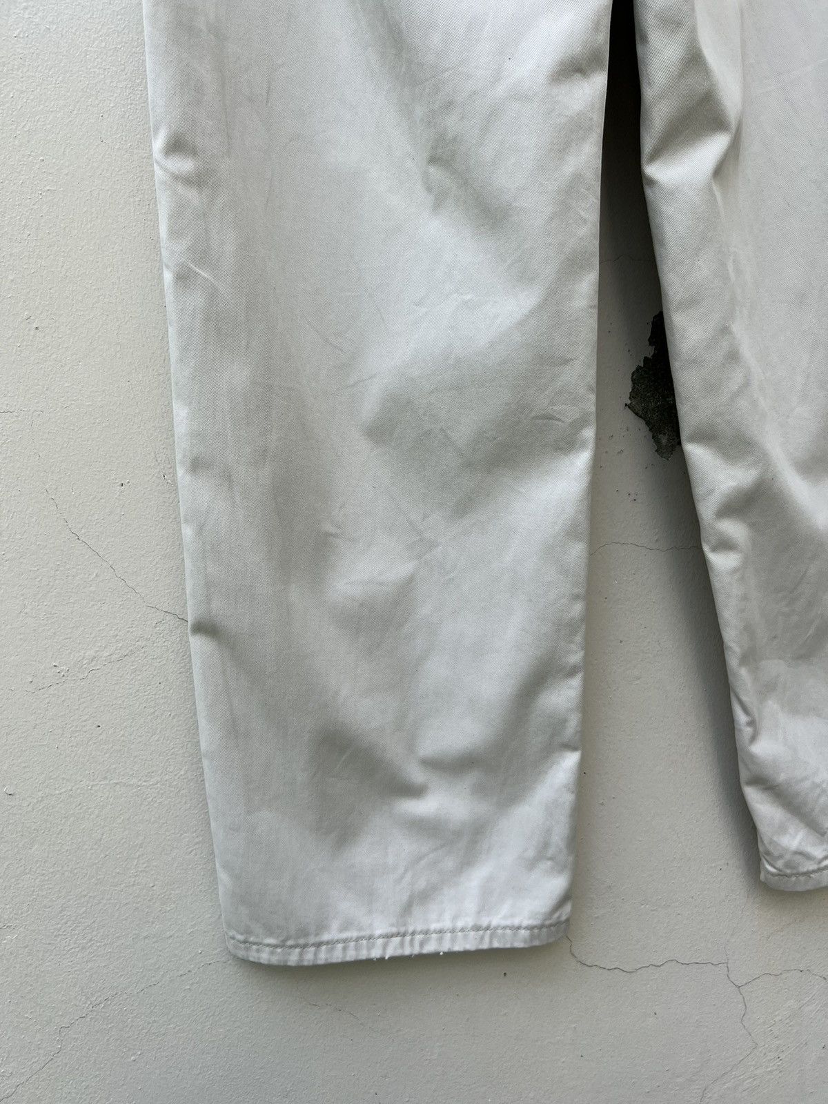 Levi's × Vintage Vintage 1998 Levi’s Silvertab White Baggy Chinos Trouser Size US 34 / EU 50 - 14 Thumbnail