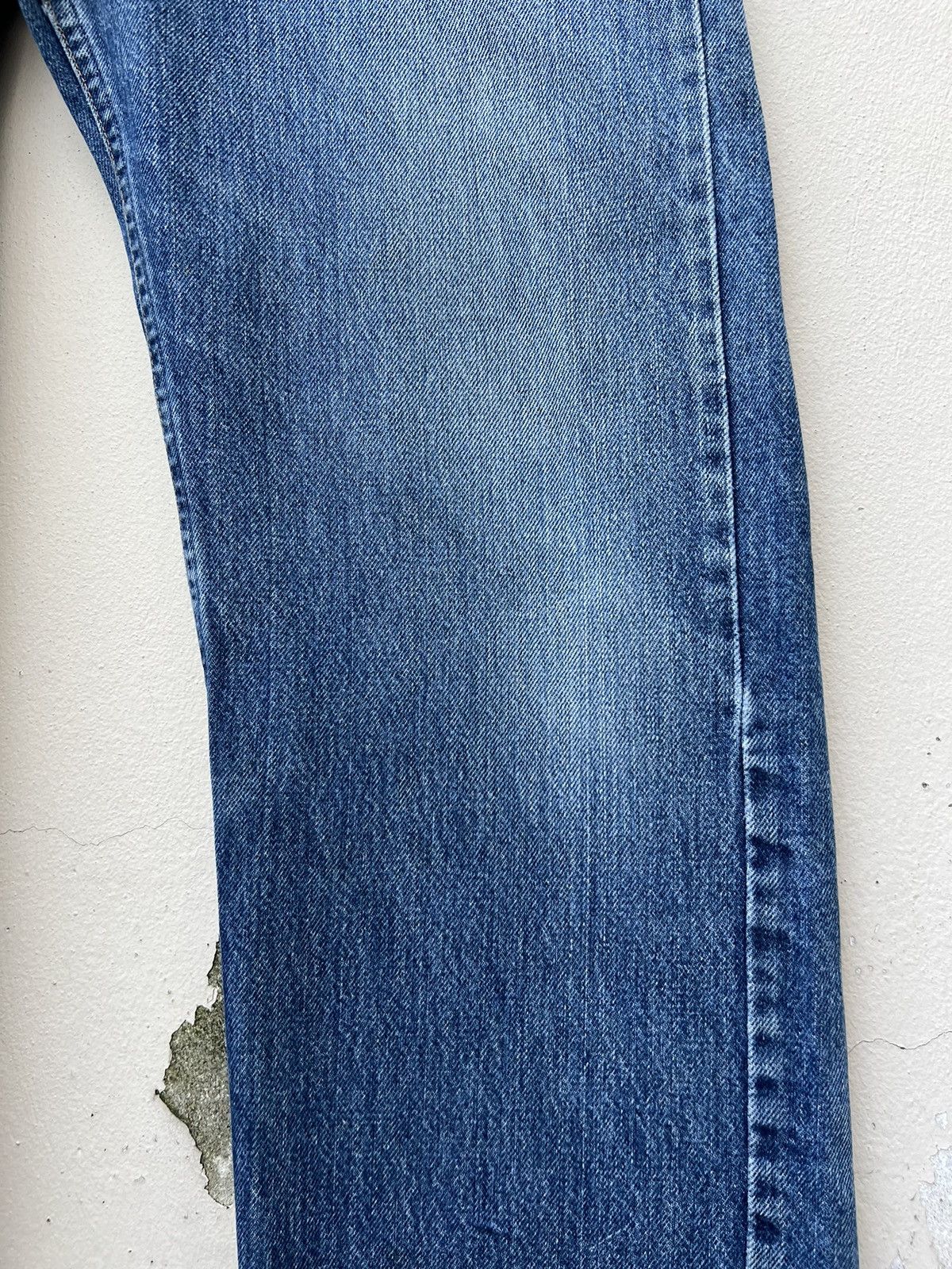 Vintage Vintage 60s Jc Penny Ranchcraft Distress Denim Trashed Jeans Size US 31 - 14 Thumbnail