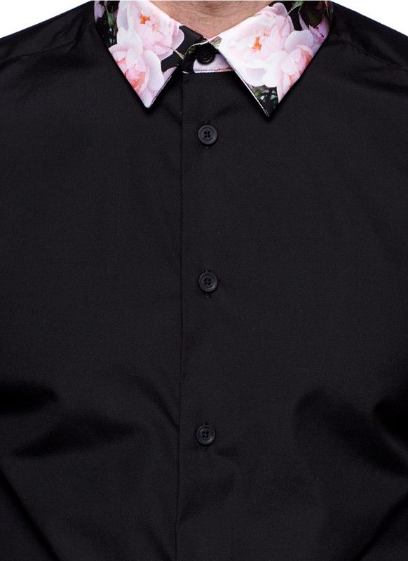 Givenchy Givenchy Floral Collar Shirts 38 Size US S / EU 44-46 / 1 - 2 Thumbnail