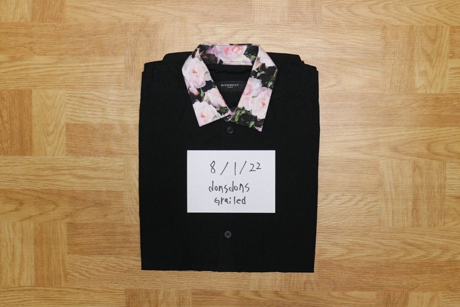 Givenchy Givenchy Floral Collar Shirts 38 Size US S / EU 44-46 / 1 - 9 Thumbnail