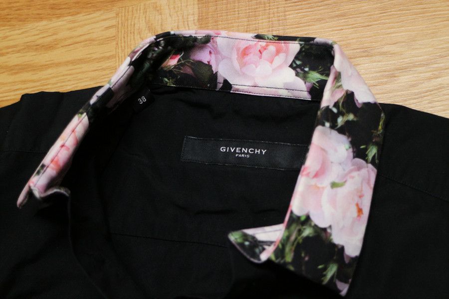Givenchy Givenchy Floral Collar Shirts 38 Size US S / EU 44-46 / 1 - 5 Thumbnail