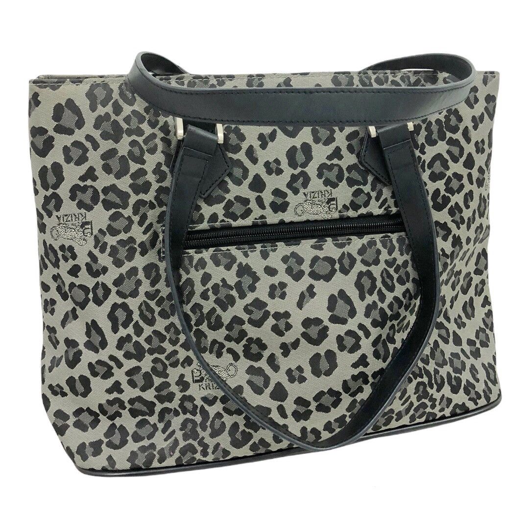 Krizia Uomo B Krizia Oumo Leopard Overprinted bag Size ONE SIZE - 10 Thumbnail