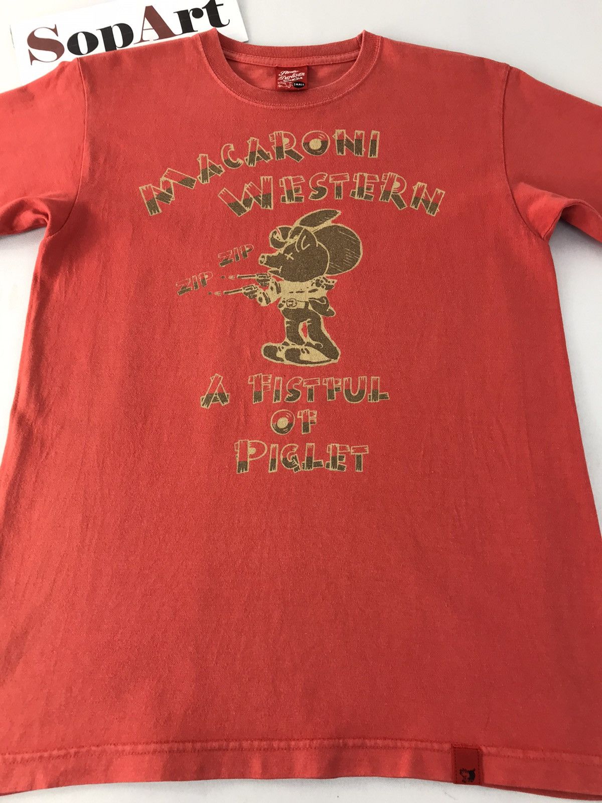 Studio D'Artisan Studio Dartisan Macaroni Western A Fistful Of Piglet Tee Size US S / EU 44-46 / 1 - 3 Thumbnail