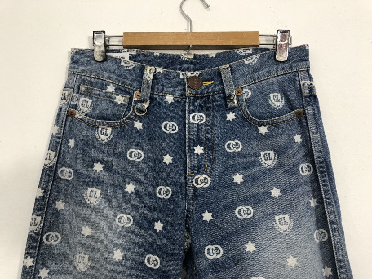 Japanese Brand Full Print Co & Lu Denim Jeans Size US 31 - 2 Thumbnail