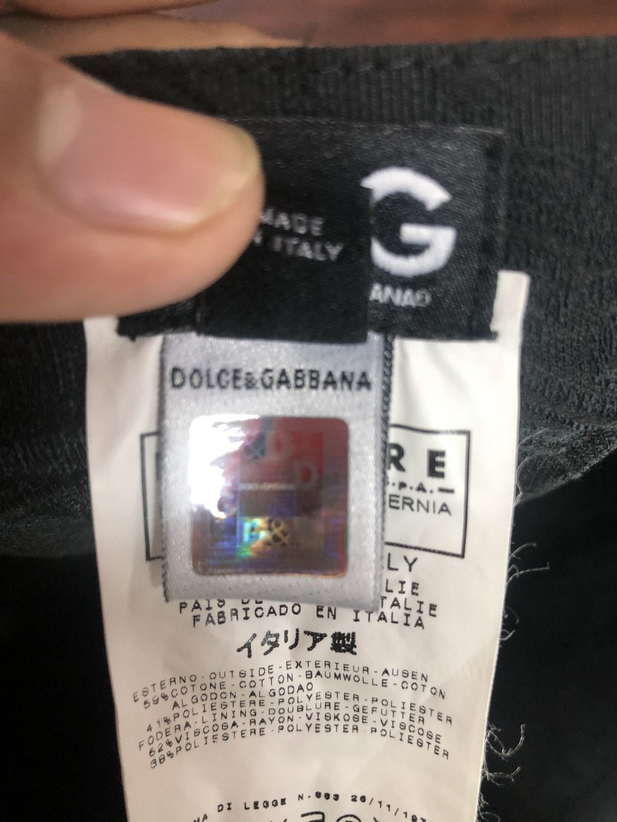 Dolce & Gabbana D&G Dolce & Gabbana Pants Fashion Week cw21 Size US 28 / EU 44 - 9 Thumbnail