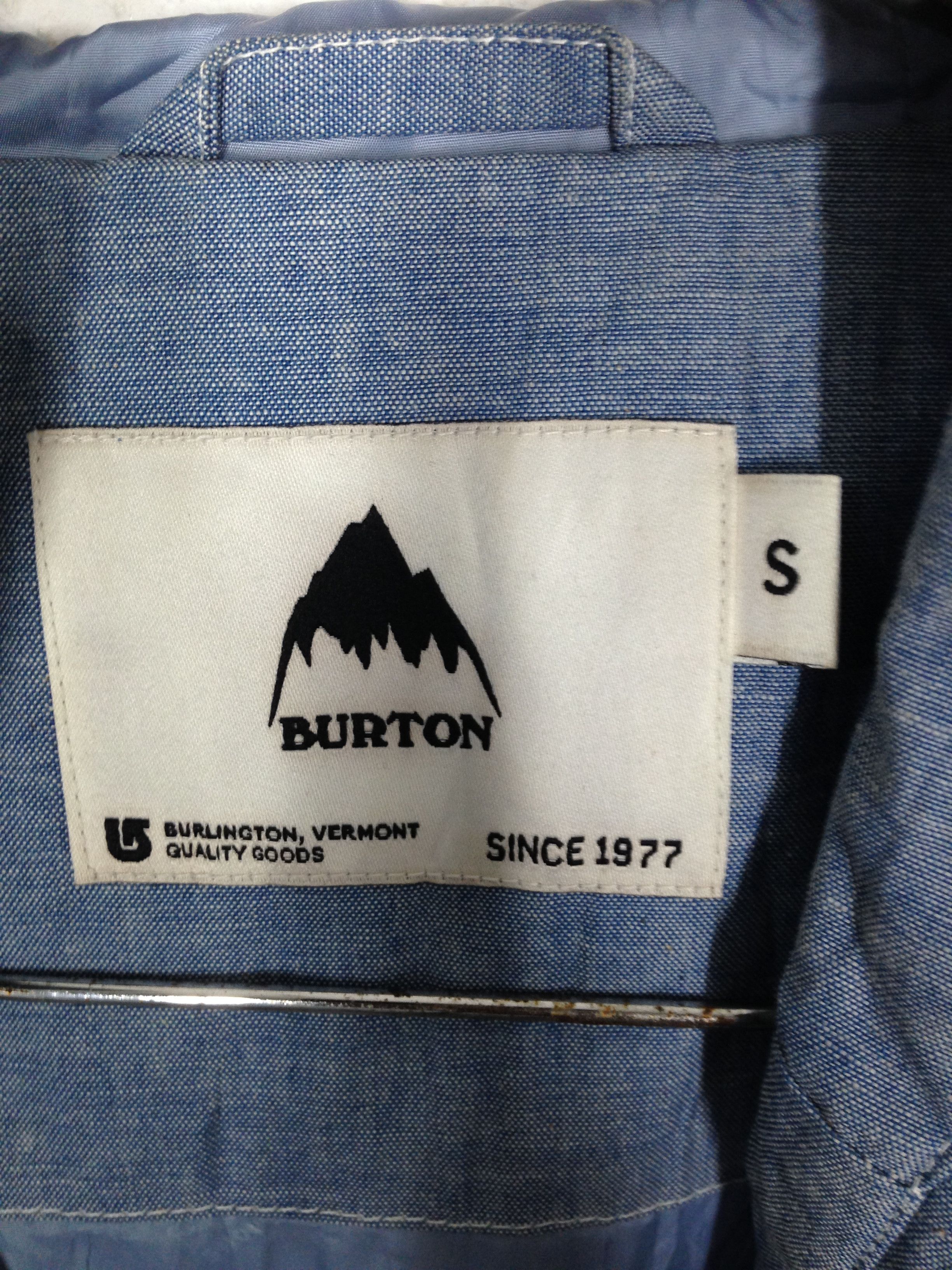 Burton Vtg Burton Vermont Jacket Size S Two-Tone Hooded Windbreaker Size US S / EU 44-46 / 1 - 3 Thumbnail