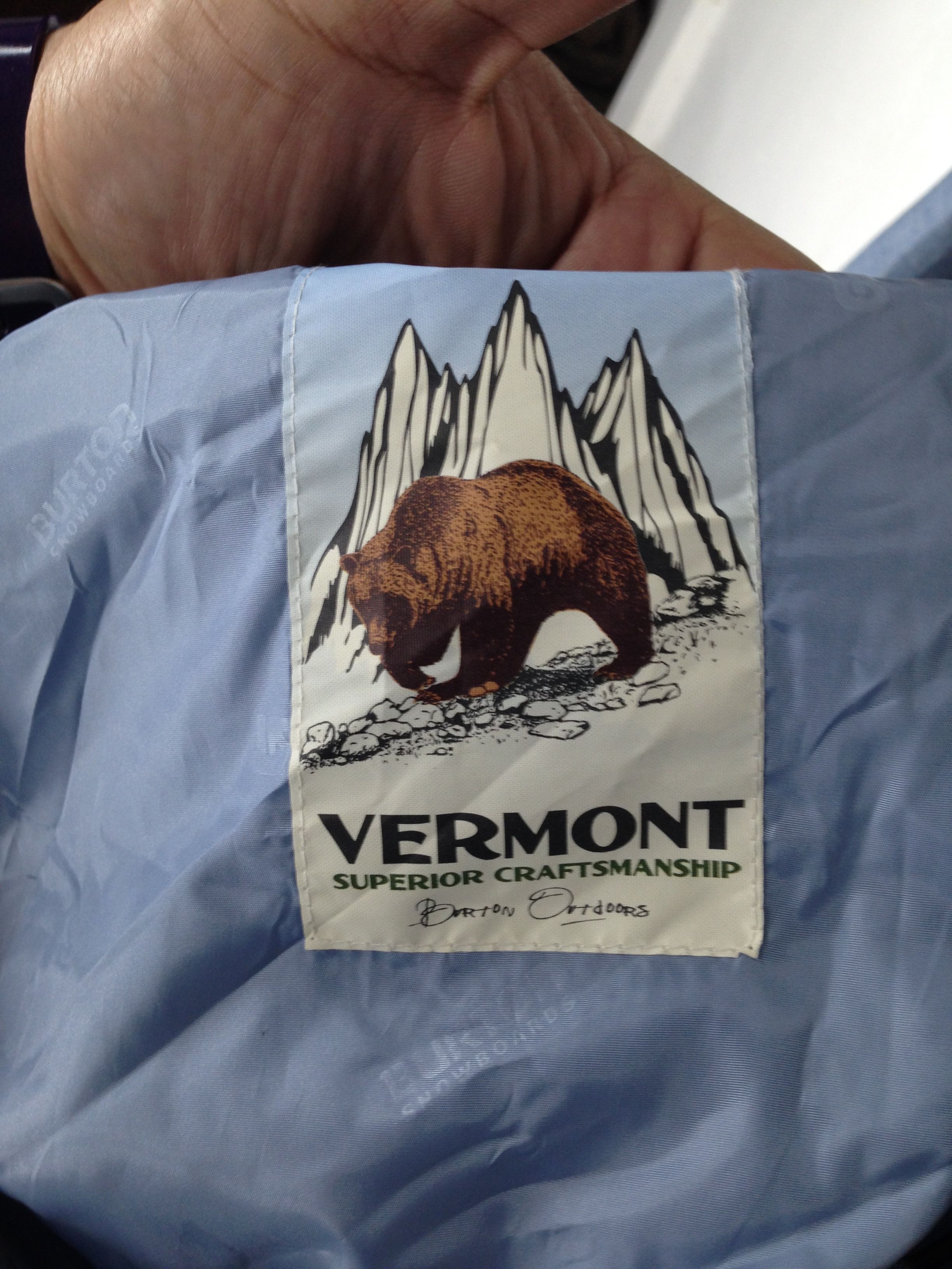 Burton Vtg Burton Vermont Jacket Size S Two-Tone Hooded Windbreaker Size US S / EU 44-46 / 1 - 4 Thumbnail