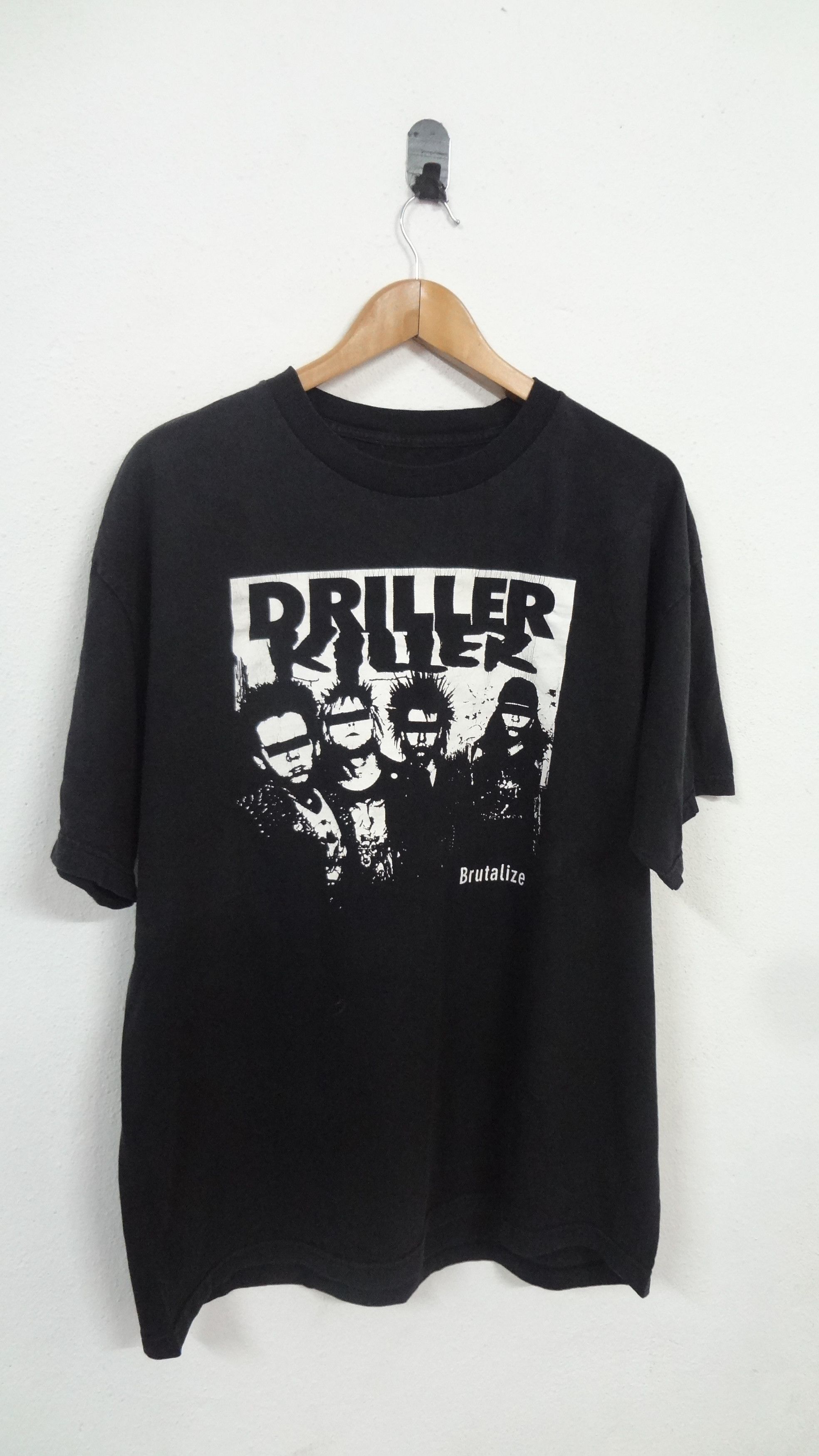 Band Tees Vintage Driller Killer “Brutalize” Punk Band T-Shirt Size US XL / EU 56 / 4 - 1 Thumbnail
