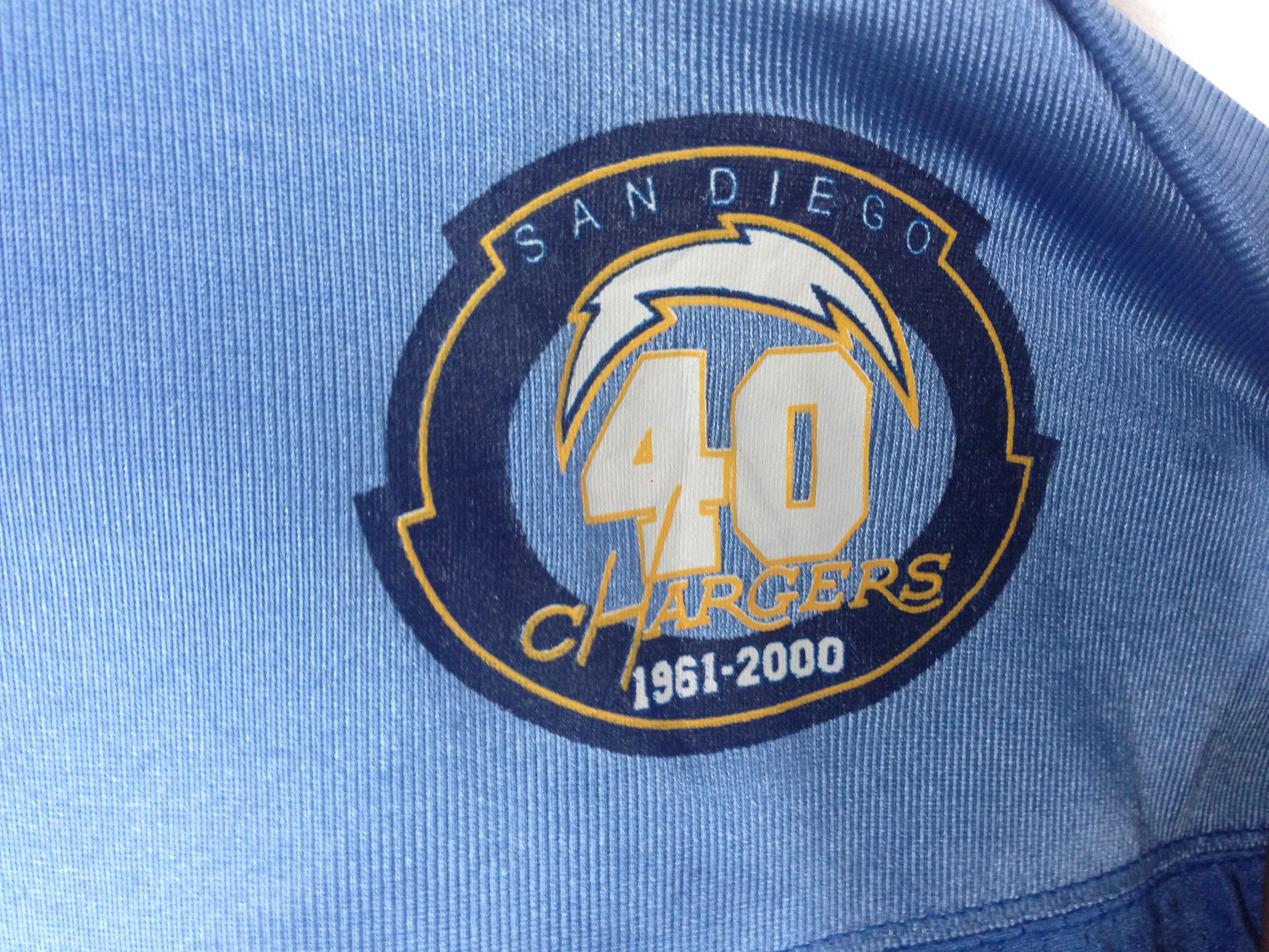 Adidas × Vintage Vintage Adidas San Diego Chargers Football Blue Jersey cw21 Size US L / EU 52-54 / 3 - 5 Thumbnail