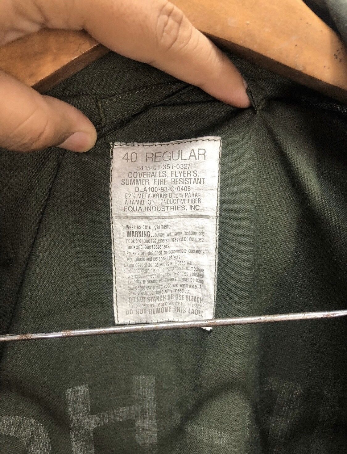 Other HIP HOP STYLE COVERALLS SUMER Fire Resistant Sage Green Size US M / EU 48-50 / 2 - 12 Thumbnail