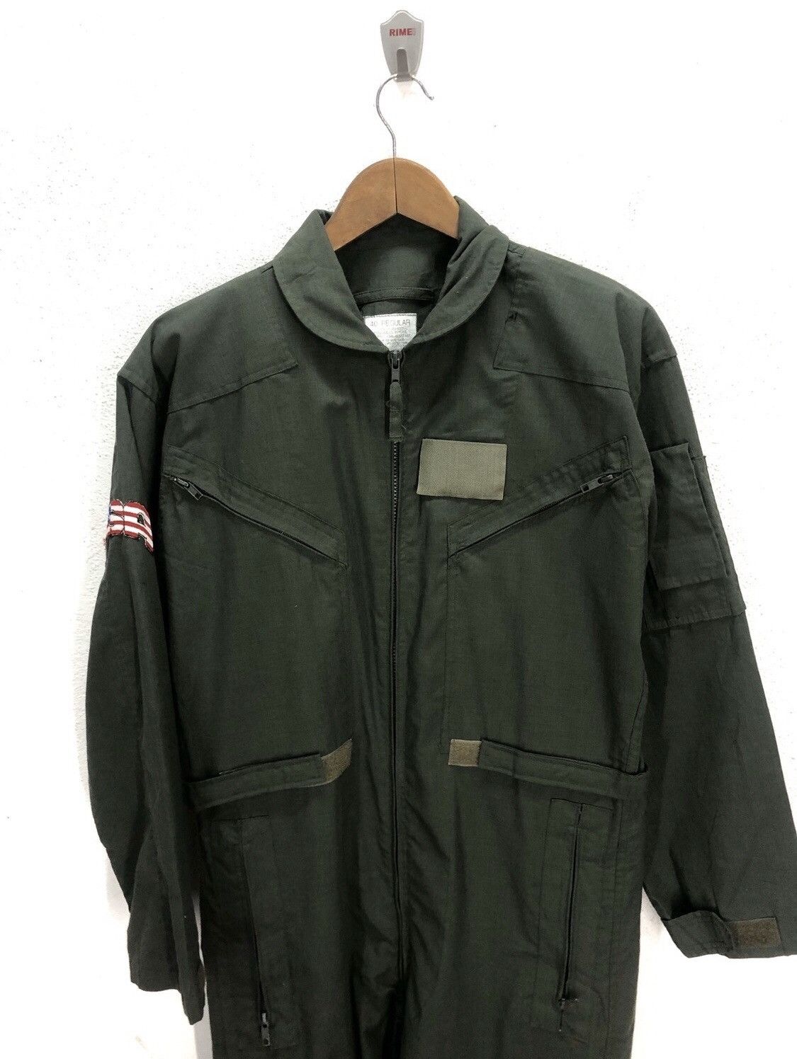 Other HIP HOP STYLE COVERALLS SUMER Fire Resistant Sage Green Size US M / EU 48-50 / 2 - 6 Thumbnail