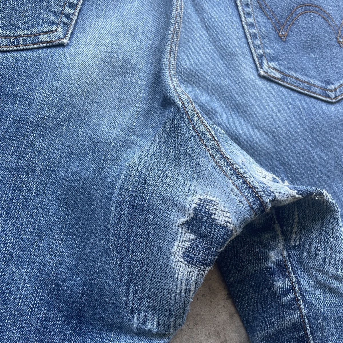 Edwin Vintage Edwin 503 Faded Denim Jeans Pants W32 Size US 32 / EU 48 - 13 Thumbnail