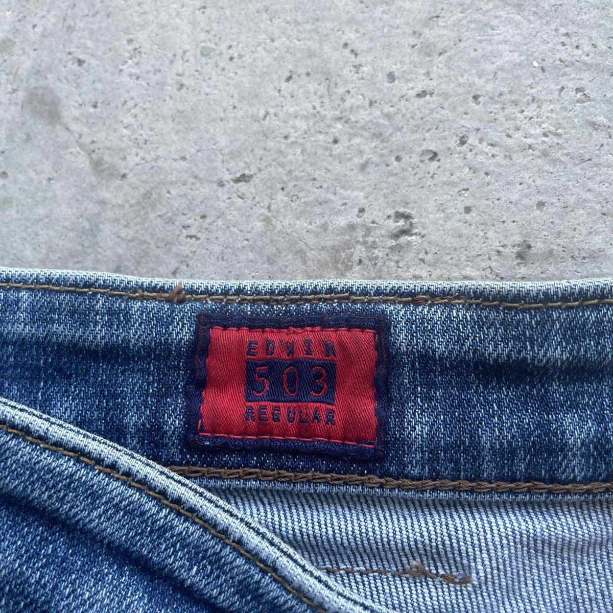 Edwin Vintage Edwin 503 Faded Denim Jeans Pants W32 Size US 32 / EU 48 - 7 Thumbnail