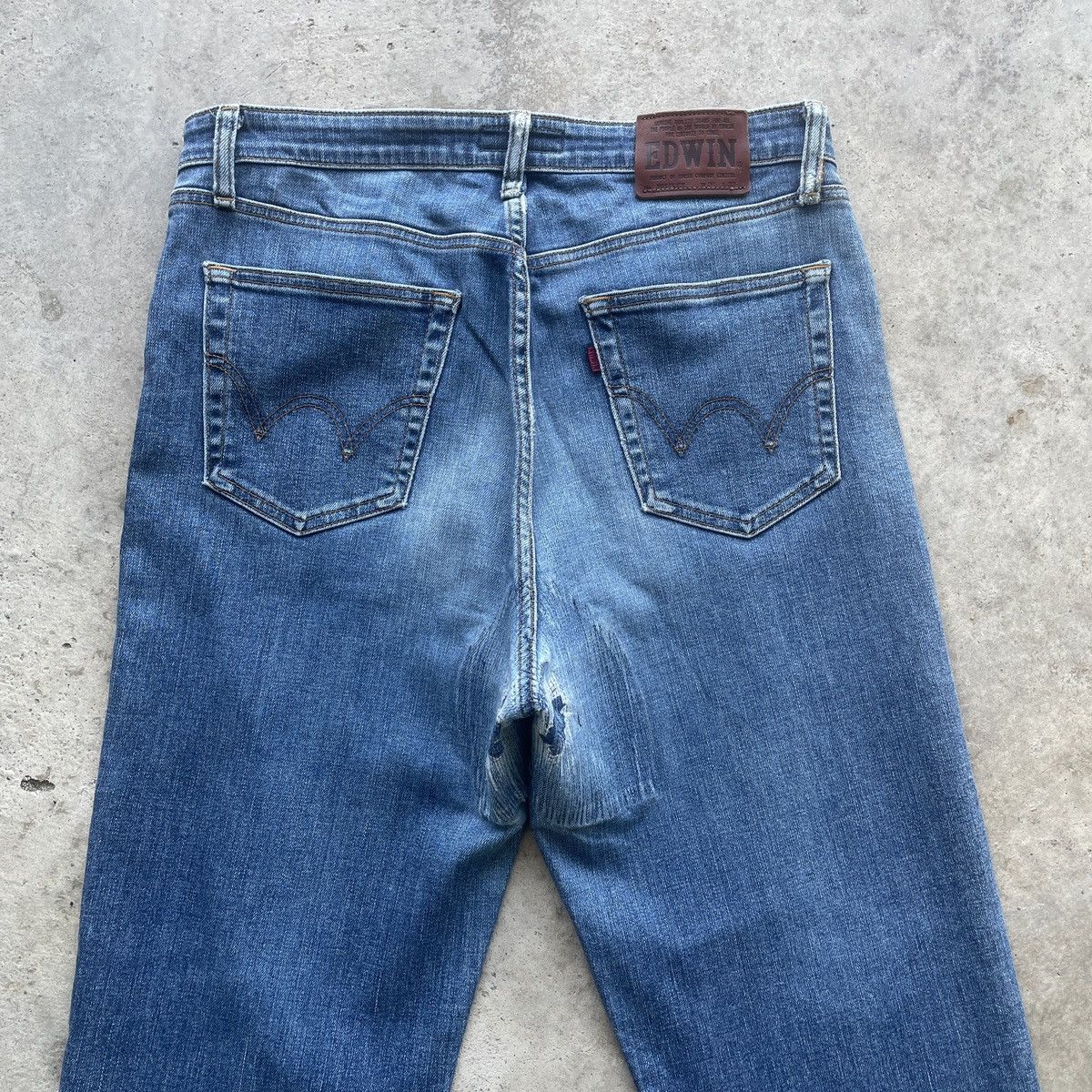 Edwin Vintage Edwin 503 Faded Denim Jeans Pants W32 Size US 32 / EU 48 - 14 Thumbnail