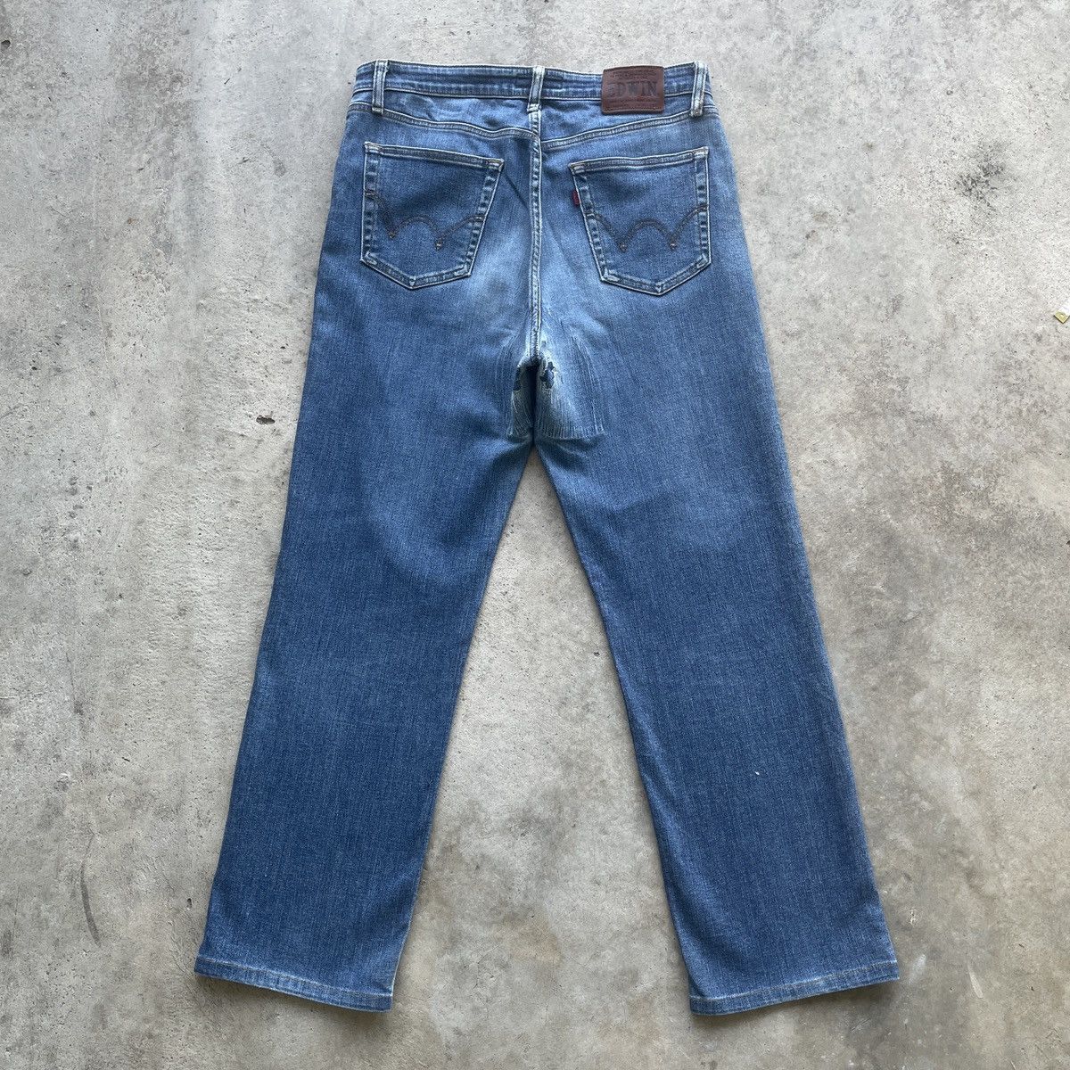 Edwin Vintage Edwin 503 Faded Denim Jeans Pants W32 Size US 32 / EU 48 - 16 Thumbnail
