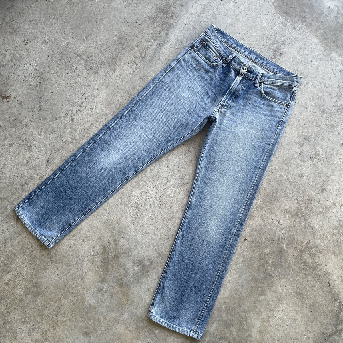 Japanese Brand × Jean × Vintage Vintage Japanese Brand Uniqlo Faded Denim Jeans Pants W31 Size US 31 - 2 Thumbnail