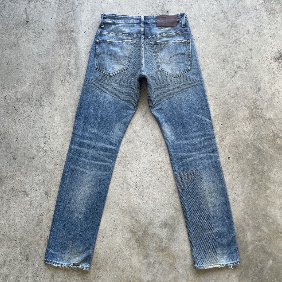G-Star Rare🔥 G Star Raw Distressed Denim Jeans Pants Faded W30x32 Size US 30 / EU 46 - 2 Thumbnail
