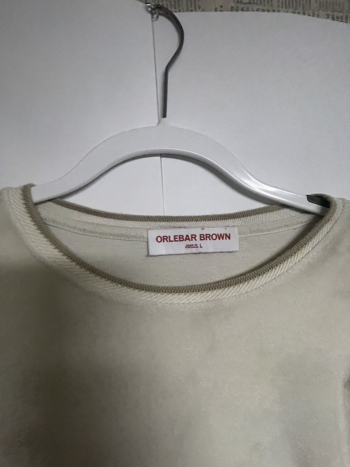 Orlebar Brown Sammy velour tshirt Size US M / EU 48-50 / 2 - 2 Thumbnail