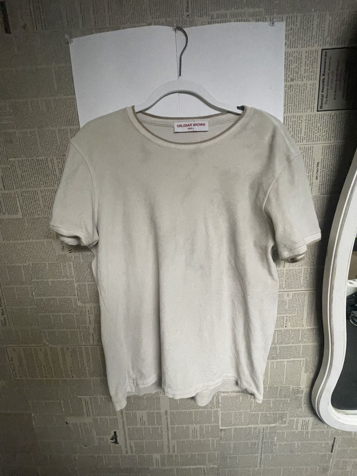 Orlebar Brown Sammy velour tshirt Size US M / EU 48-50 / 2 - 1 Thumbnail