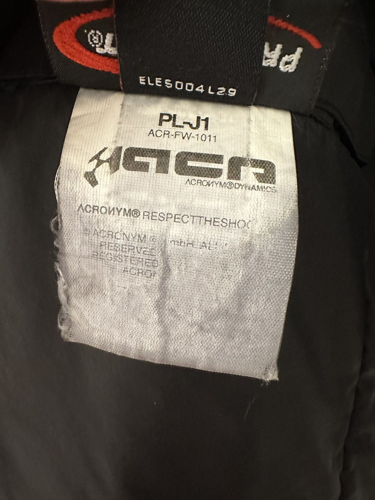 Acronym × Errolson Hugh Acronym Pl-J1 FW10/11 | Grailed