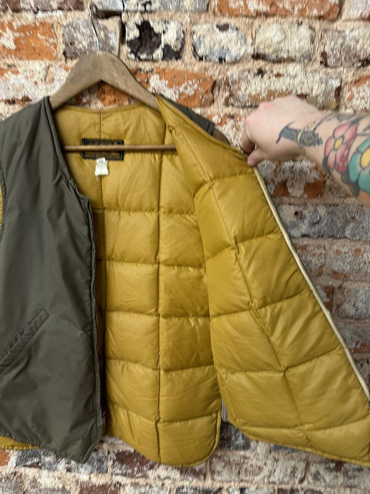 Vintage 1970s Eddie Bauer Quilted Down Vest