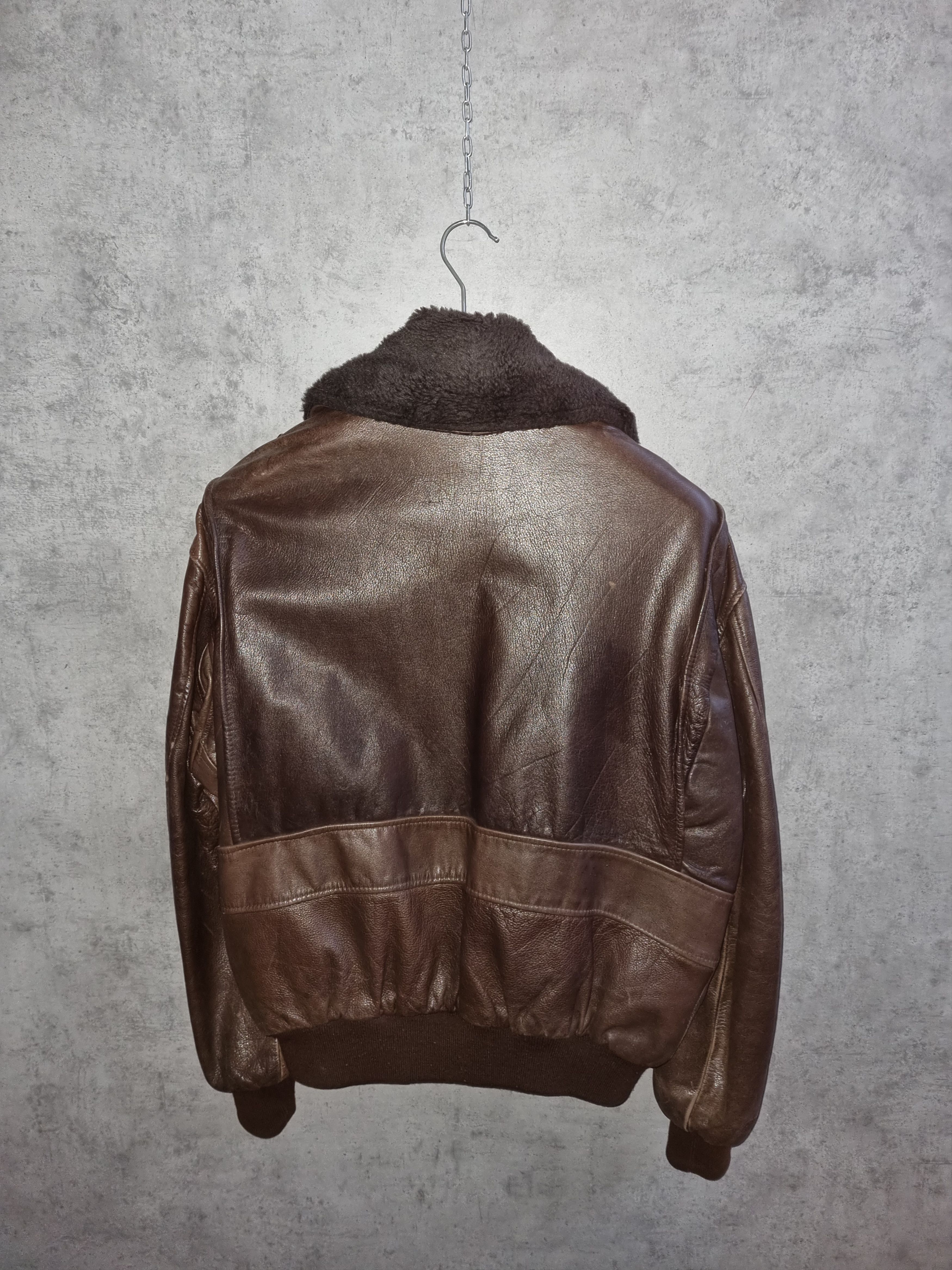 Genuine Leather 90s Biker Leather Jacket Size US M / EU 48-50 / 2 - 8 Thumbnail