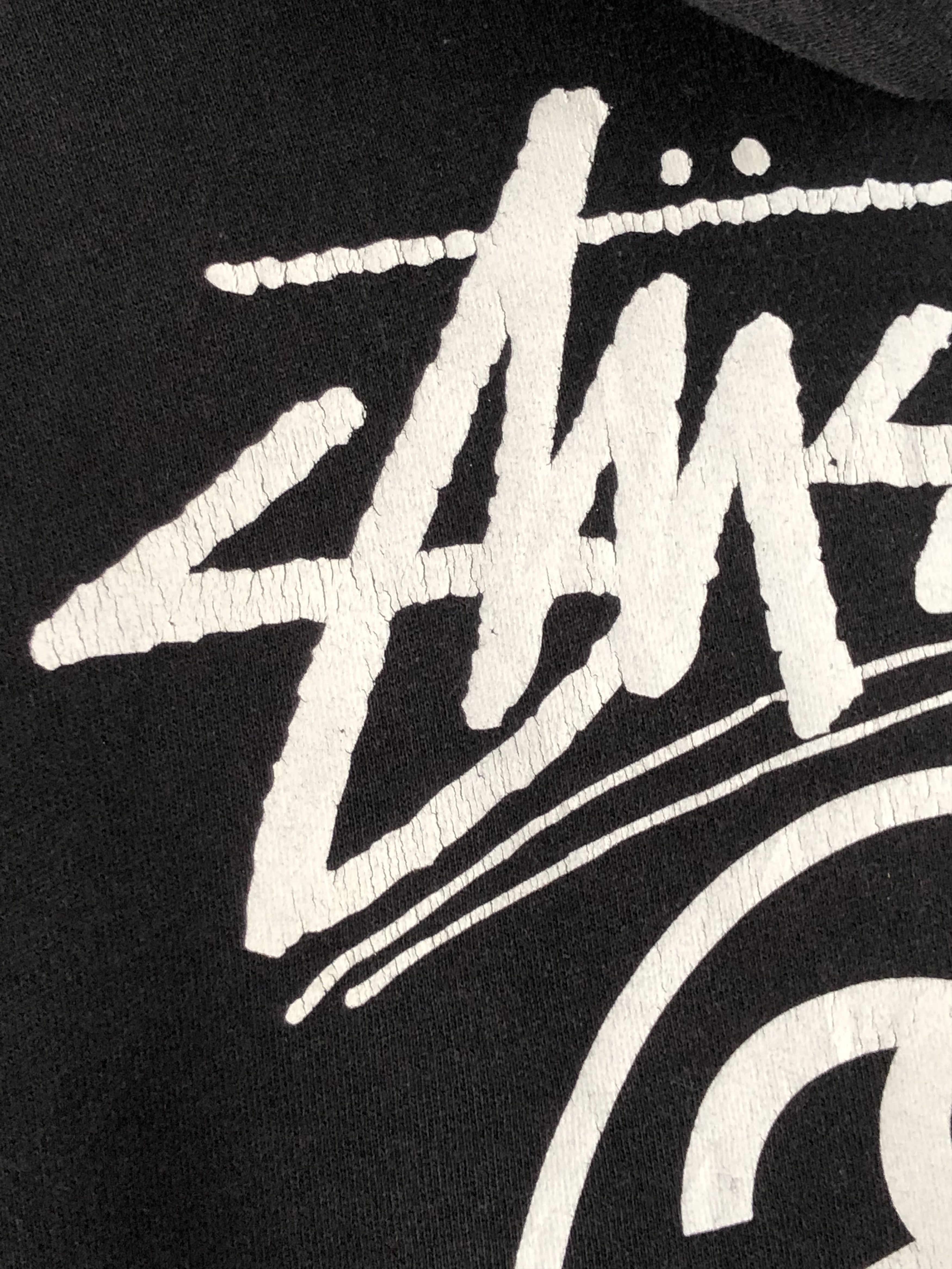 Stussy × Vintage VINTAGE DISTRESSED STUSSY BAGGY ZIPPER HOODIE MADE IN USA Size US M / EU 48-50 / 2 - 9 Thumbnail
