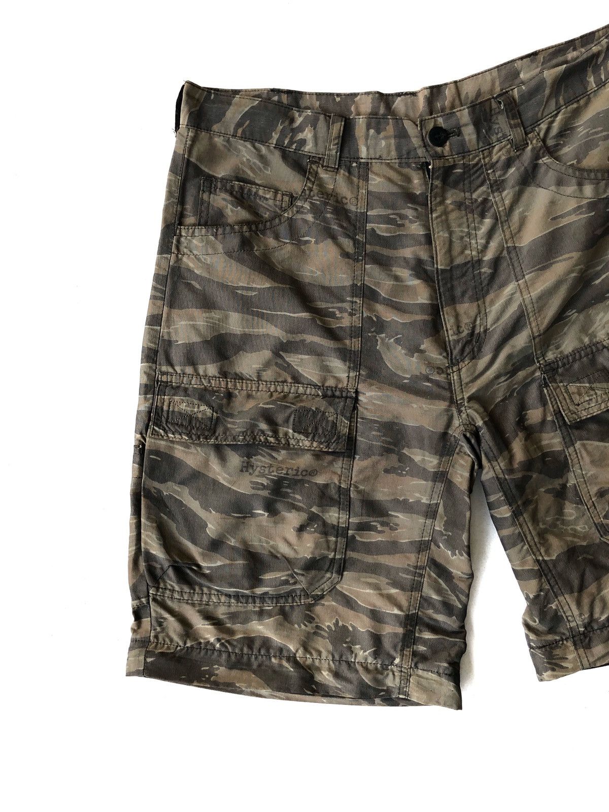 Hysteric Glamour 1999 Hysteric Glamour Nylon Tactical Cargo Shorts Size US 34 / EU 50 - 3 Thumbnail