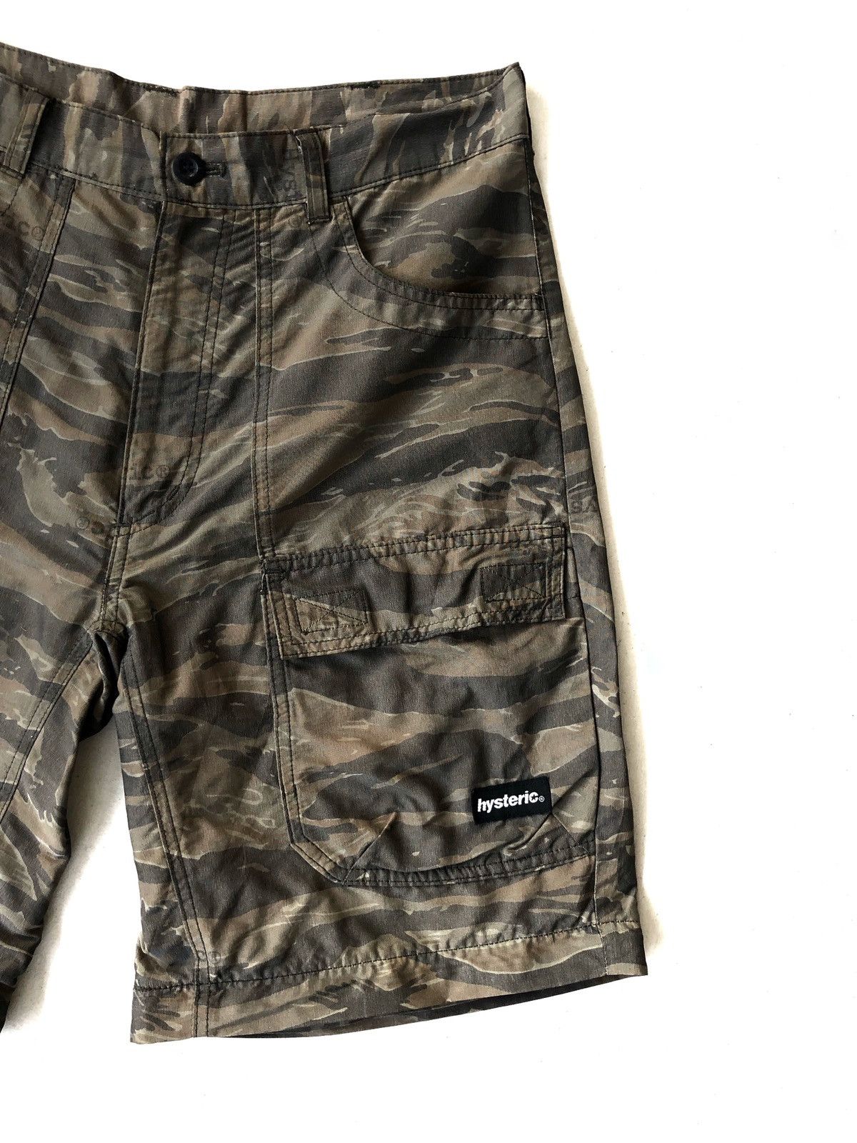 Hysteric Glamour 1999 Hysteric Glamour Nylon Tactical Cargo Shorts Size US 34 / EU 50 - 2 Thumbnail