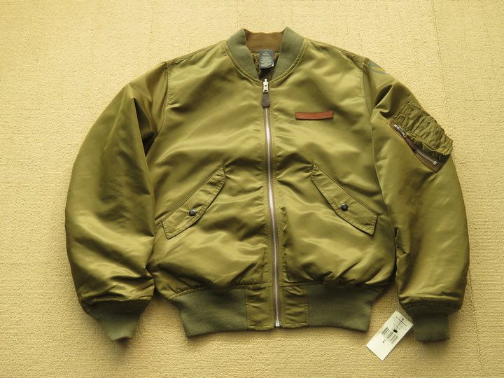 RRL Ralph Lauren RRL Bomber Varsity Jacket REVERSIBLE MEDIUM | Grailed