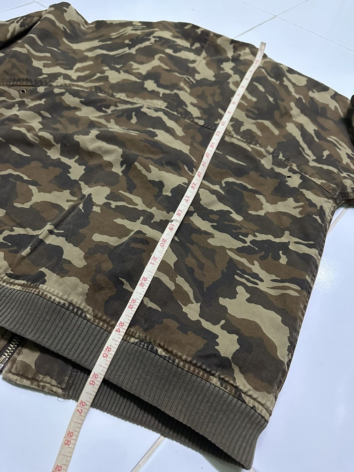 Vintage vintage P.P.M military camouflage bomber jacket Size US M / EU 48-50 / 2 - 5 Thumbnail
