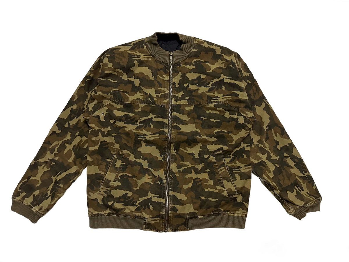 Vintage vintage P.P.M military camouflage bomber jacket Size US M / EU 48-50 / 2 - 1 Thumbnail