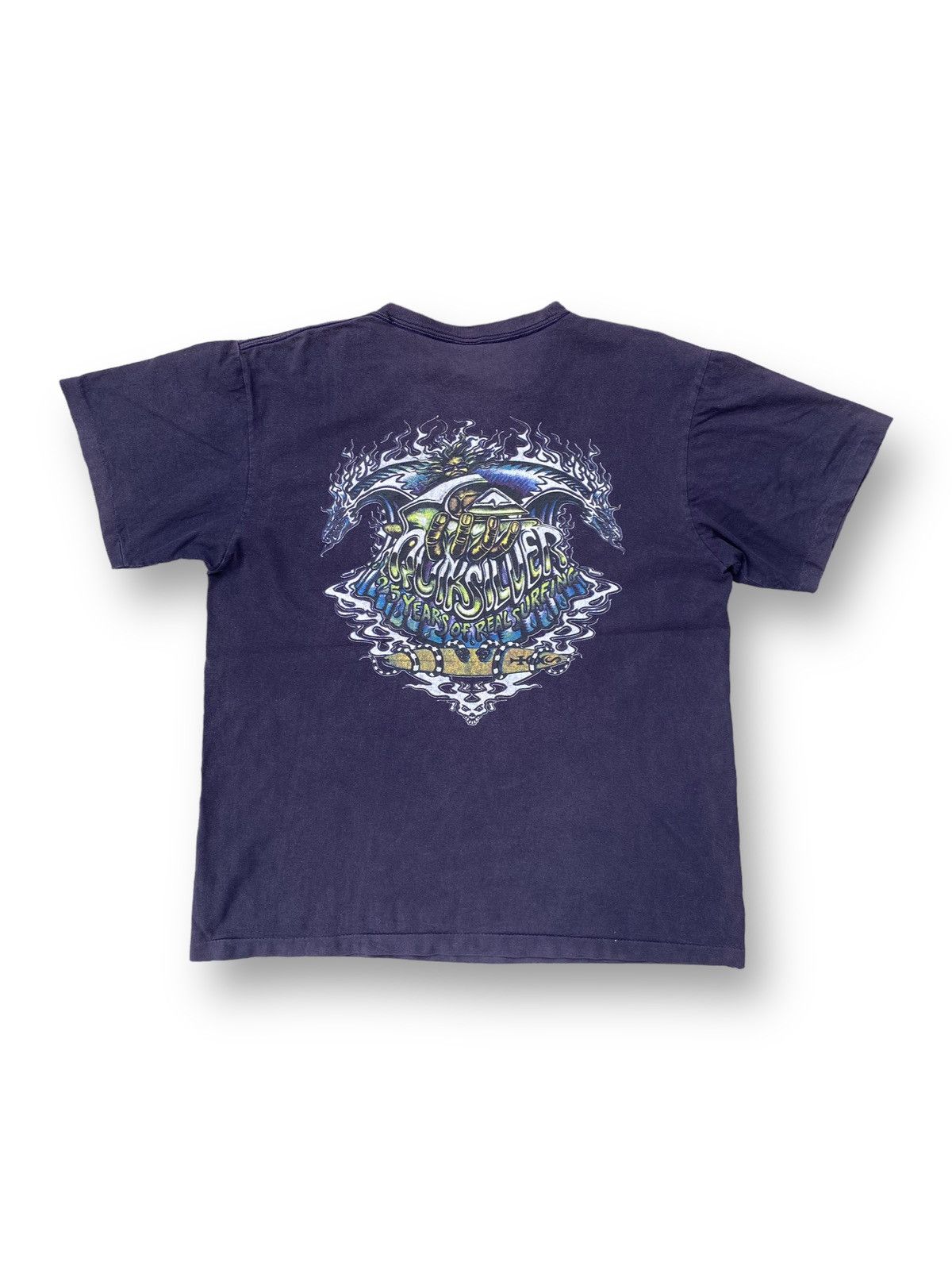 Vintage Quicksilver 25 Years of Real Surfing Shirt. #A10