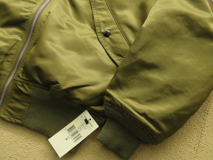 RRL Ralph Lauren Olive Eagle RRL Double RL Reversible Flight Jacket Size US M / EU 48-50 / 2 - 12 Thumbnail
