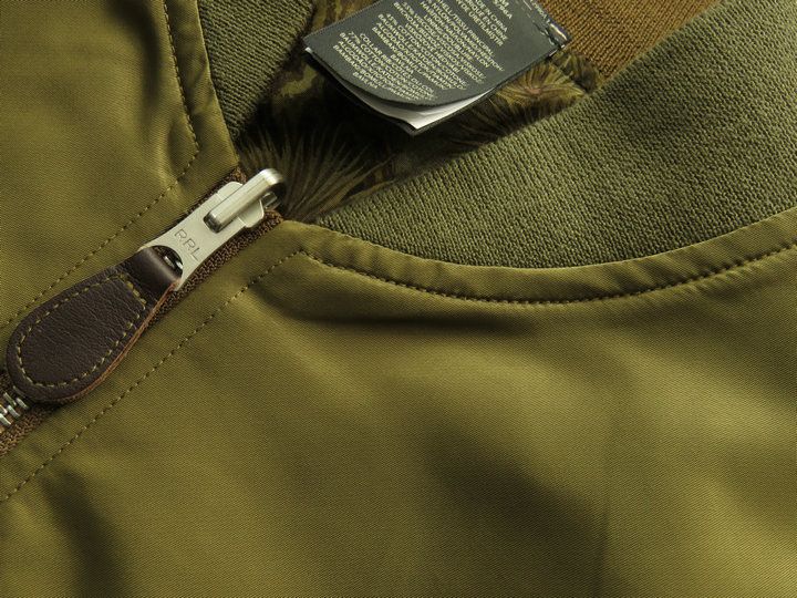 RRL Ralph Lauren Olive Eagle RRL Double RL Reversible Flight Jacket Size US M / EU 48-50 / 2 - 10 Thumbnail